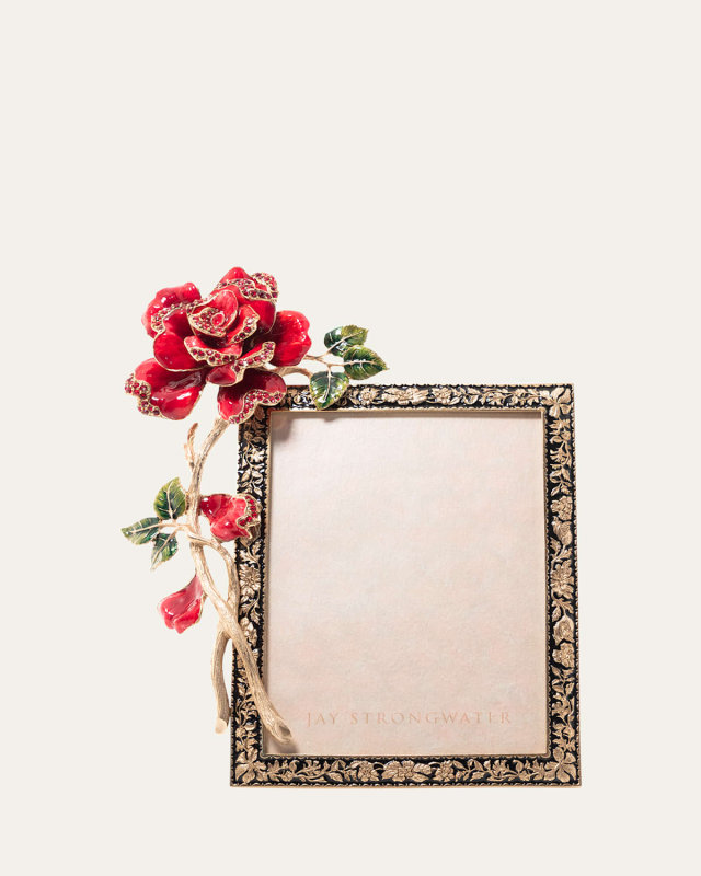 Night Bloom Rose Frame, 5" x 7"